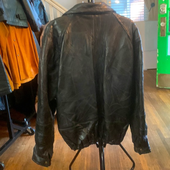 Haband leather biker style jacket - Picture 2 of 4